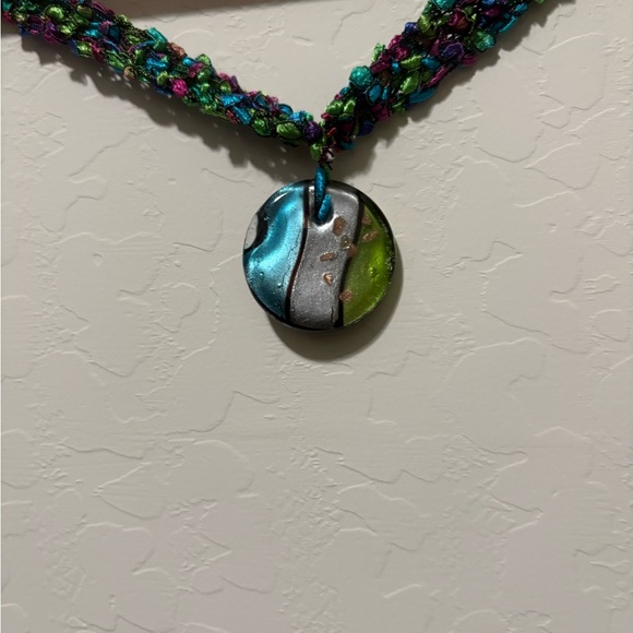 Colorful Knit Scarf - Picture 4 of 5